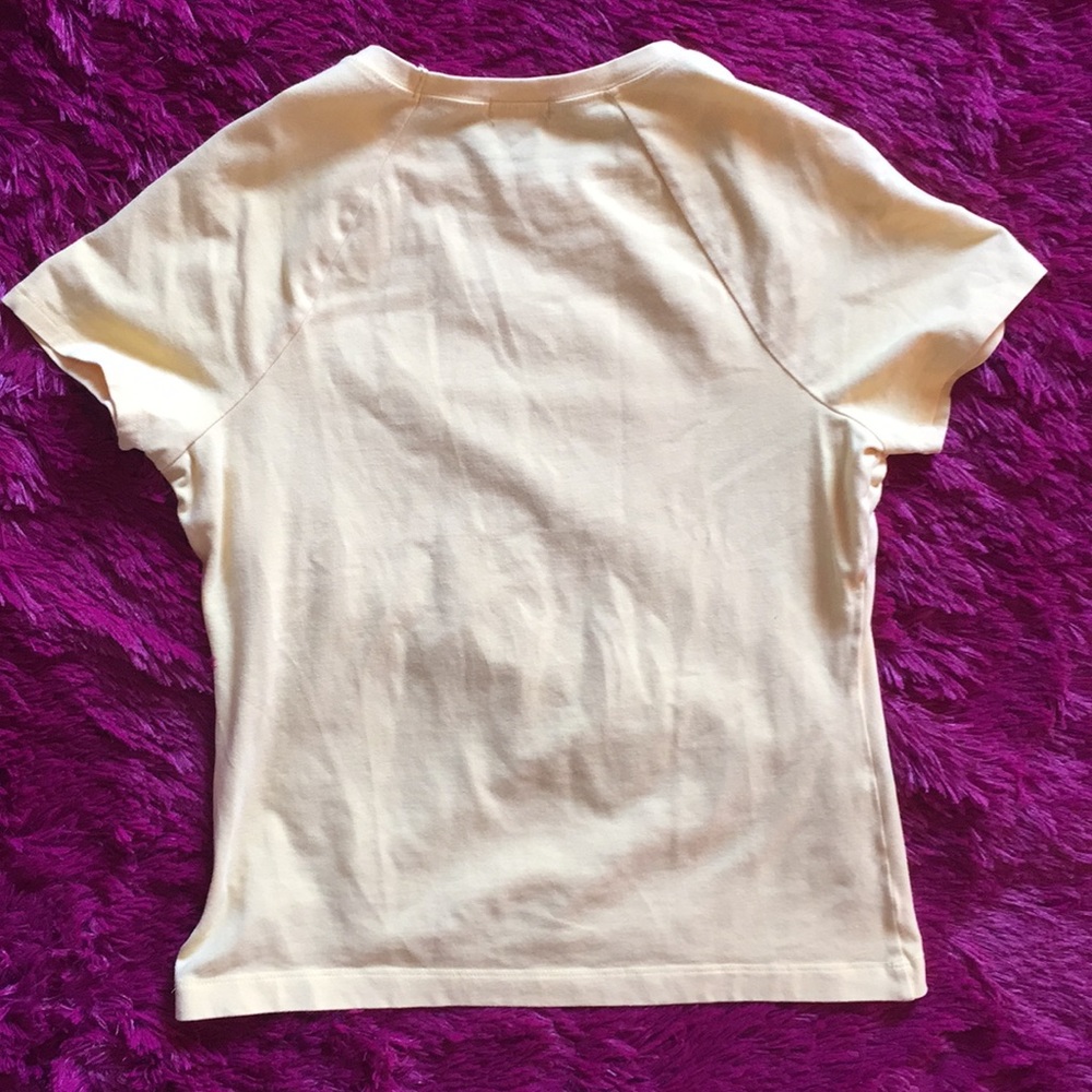 Athletic yellow t-shirt - Picture 4 of 7